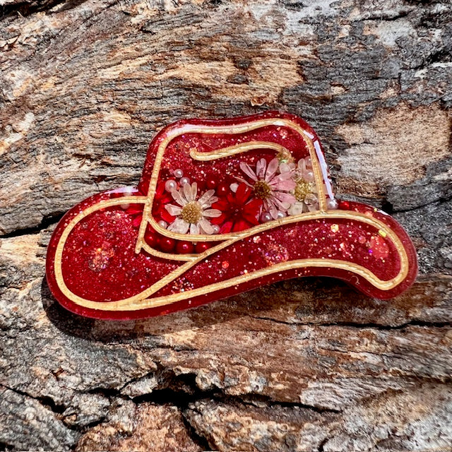 Cowboy hat tag
