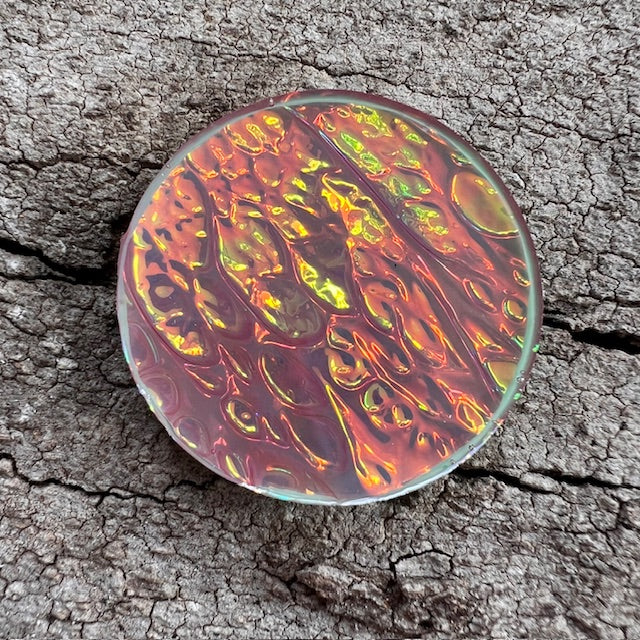 Green opal tag - Strawberry