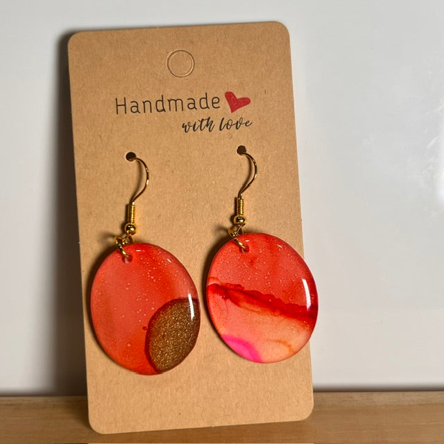 Fluid Art earrings