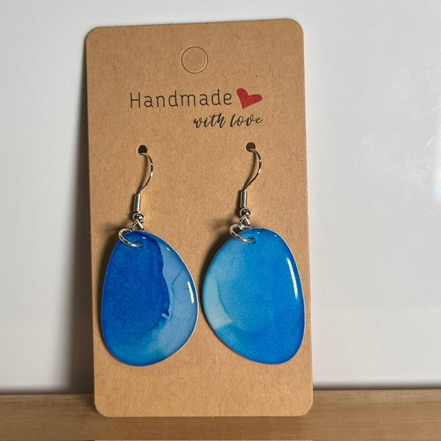 Fluid Art earrings (*colour mix)