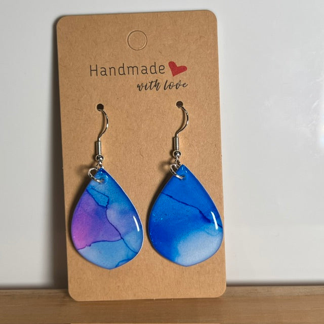 Fluid Art earrings