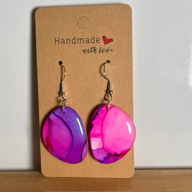 Fluid Art earrings