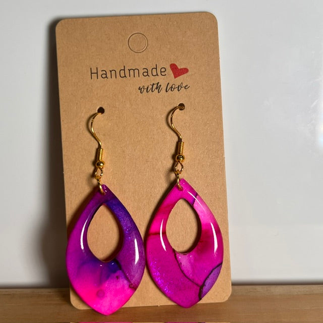 Fluid Art earrings