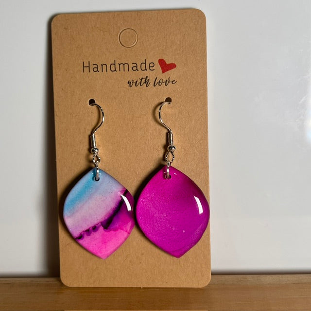Fluid Art earrings