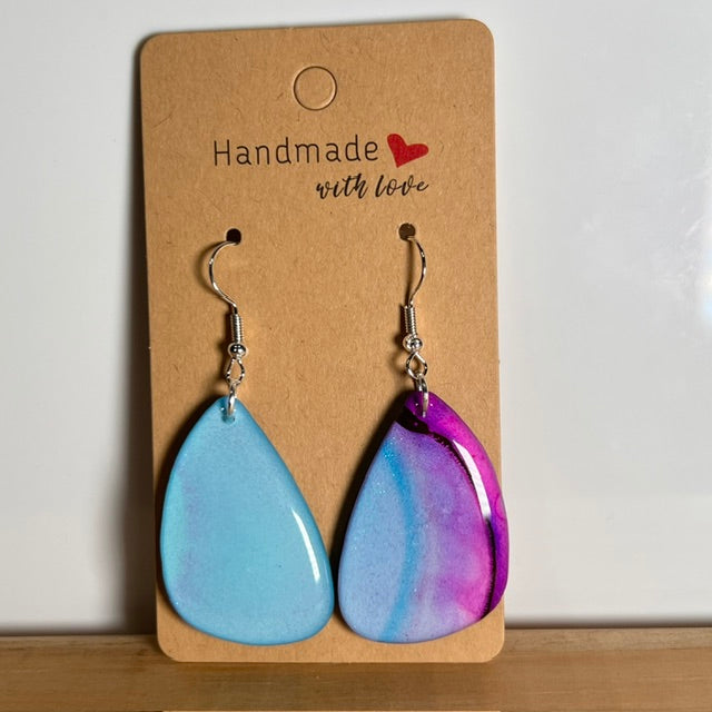 Fluid Art earrings