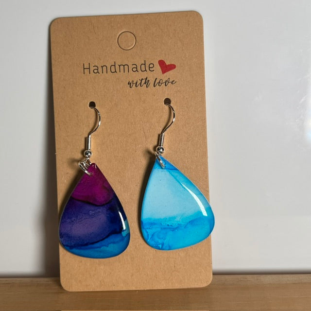 Fluid Art earrings