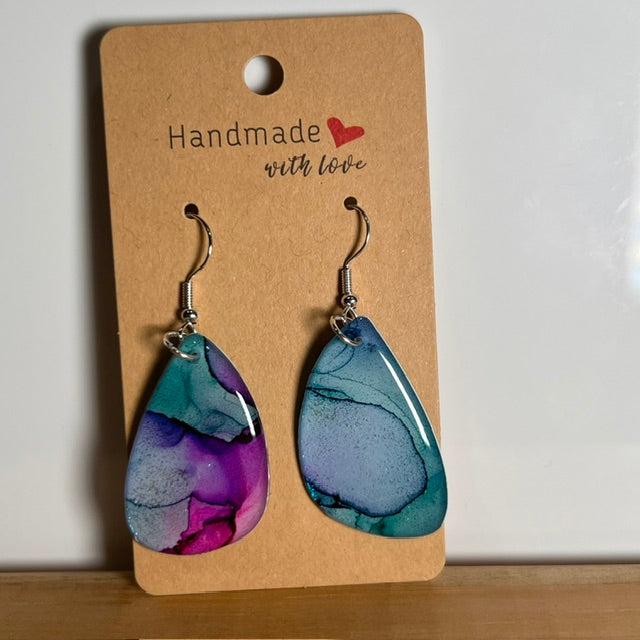Fluid Art earrings