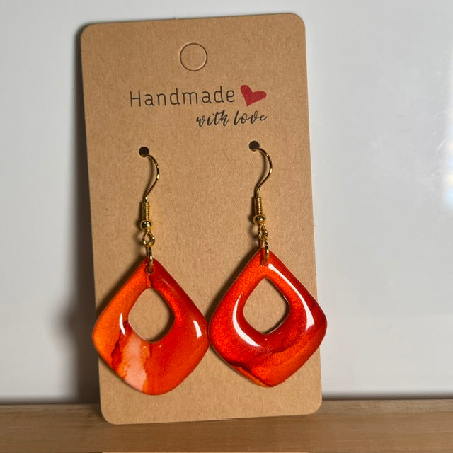 Fluid Art earrings