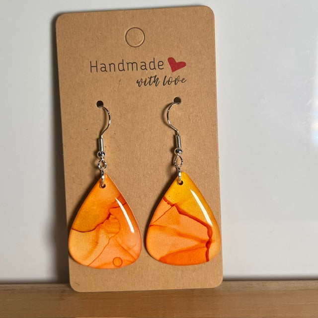 Fluid Art earrings