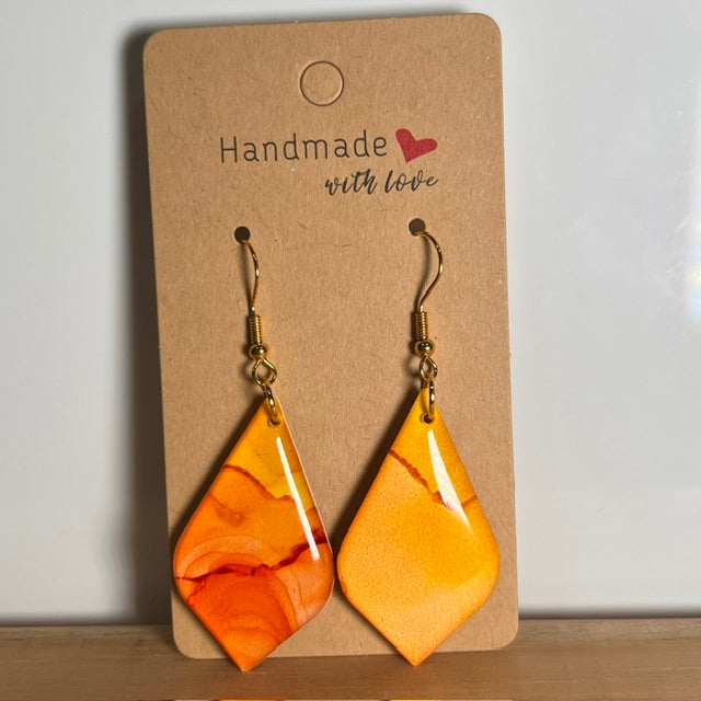 Fluid Art earrings