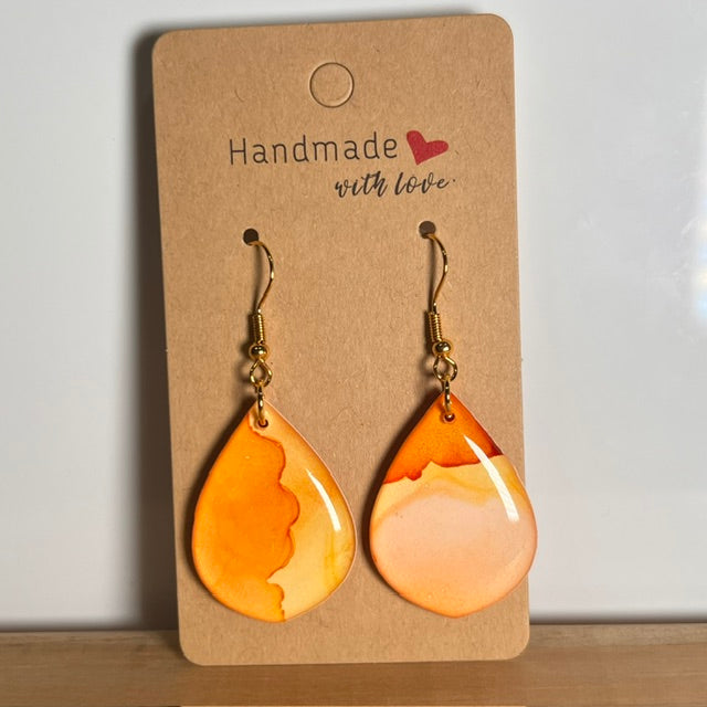Fluid Art earrings
