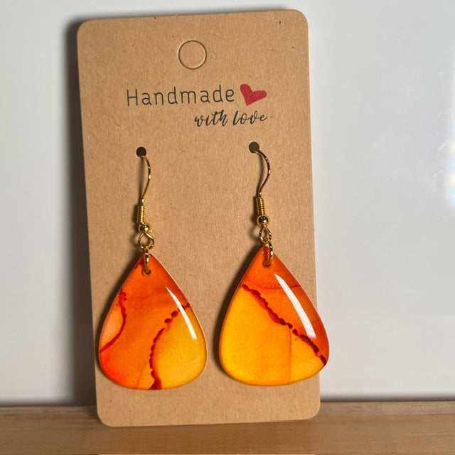 Fluid Art earrings