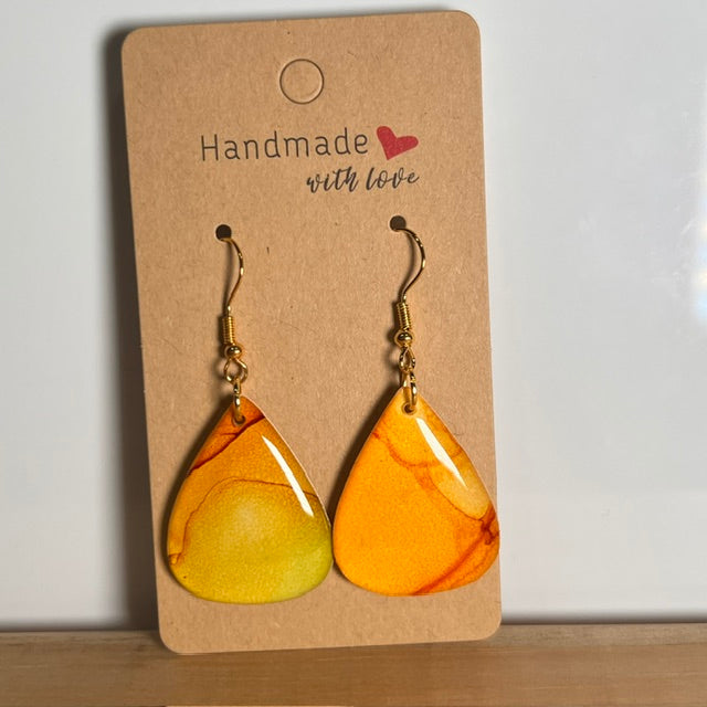 Fluid Art earrings