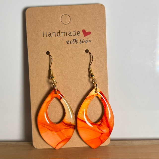 Fluid Art earrings