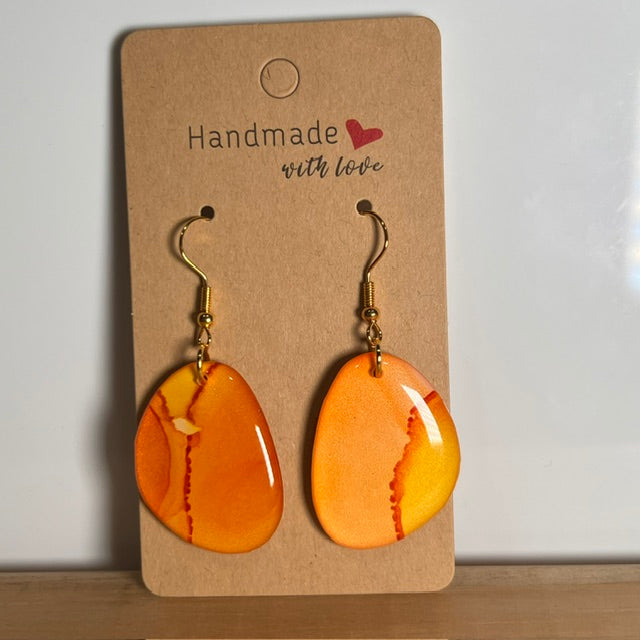 Fluid Art earrings
