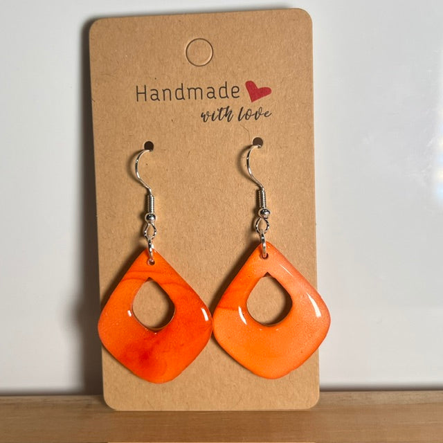 Fluid Art earrings