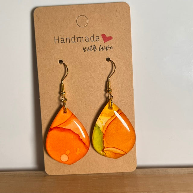 Fluid Art earrings