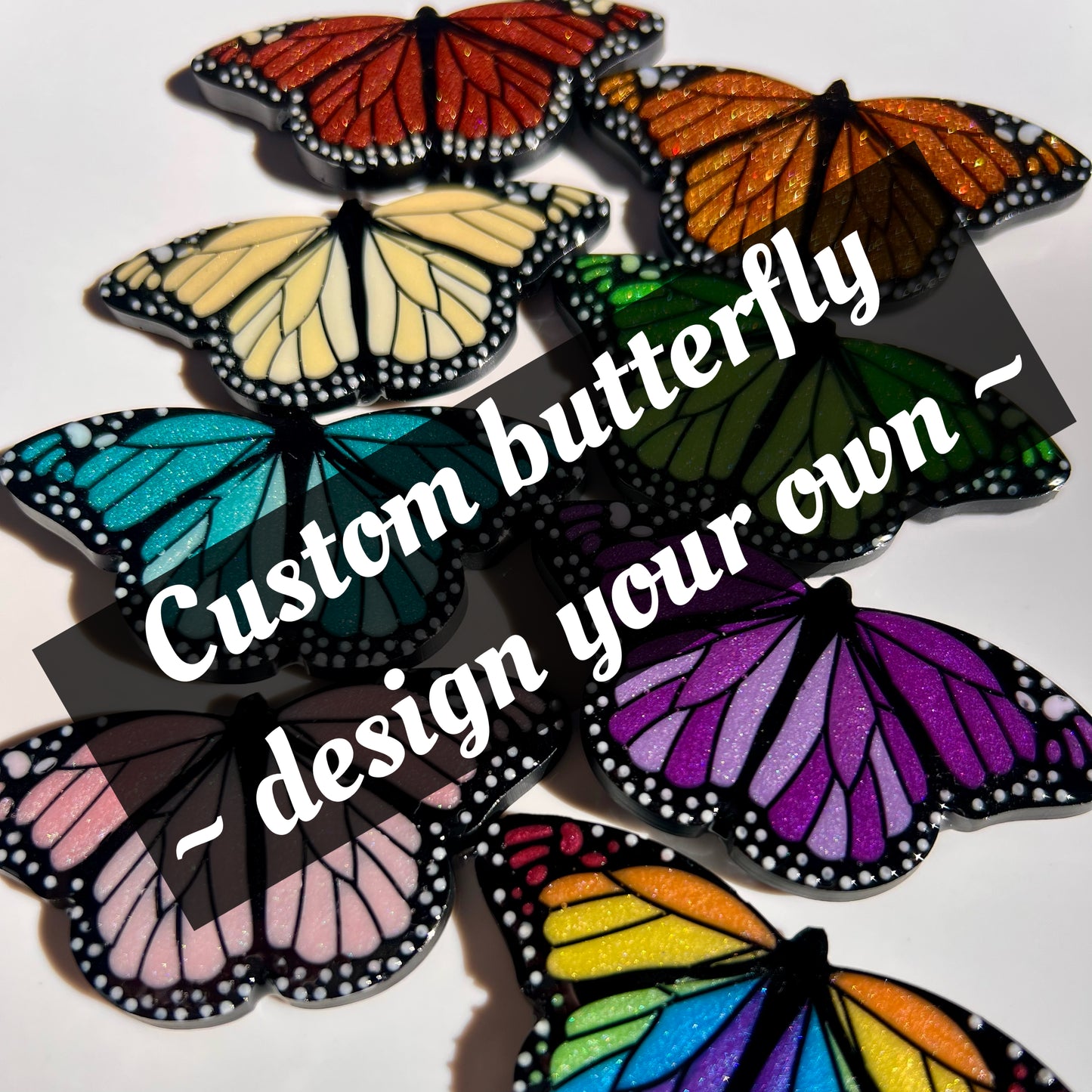 Butterfly tag - custom design