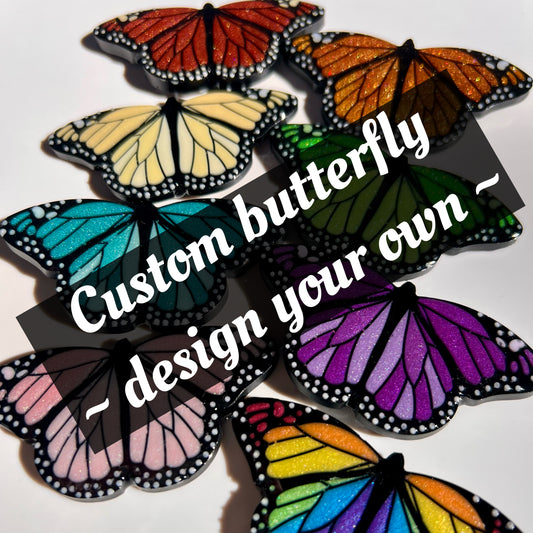 Butterfly tag - custom design