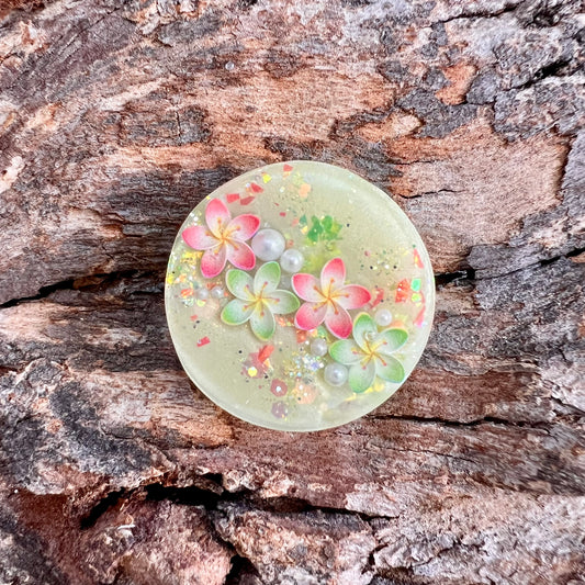 Pastel Blossoms - circle small