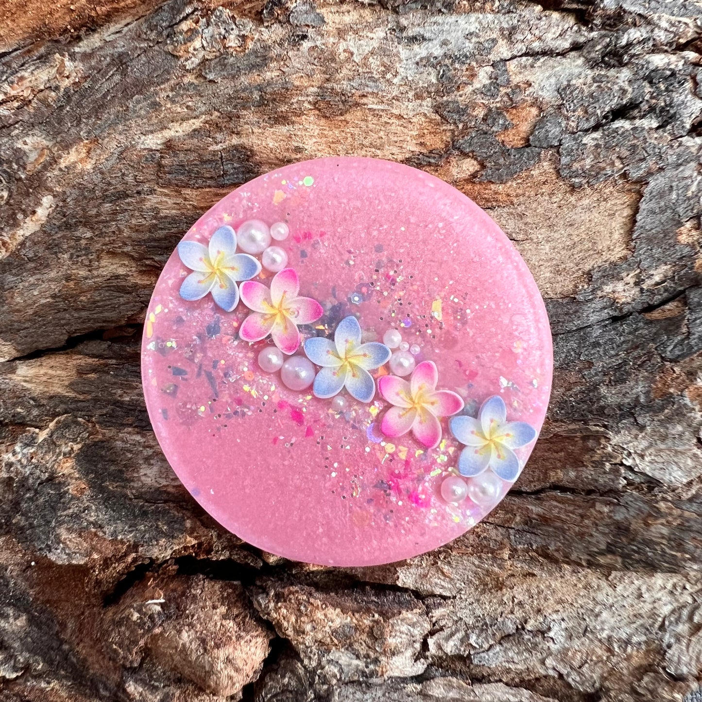 Pastel Blossoms - circle large