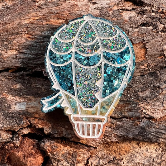 Hot air balloon tag