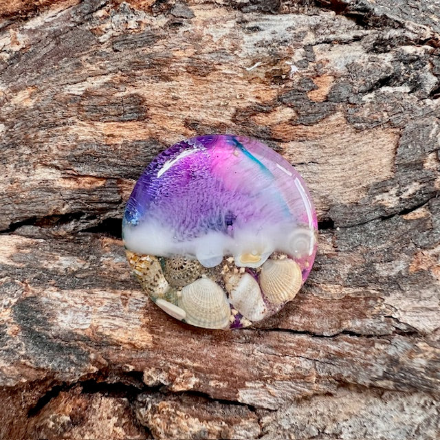 Beach tag - circle small