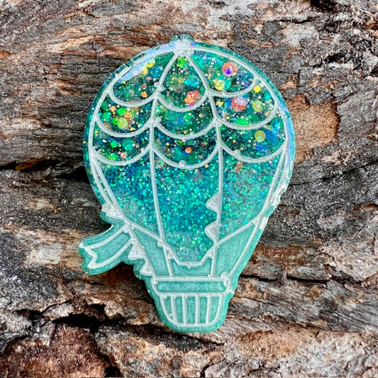 Hot air balloon tag