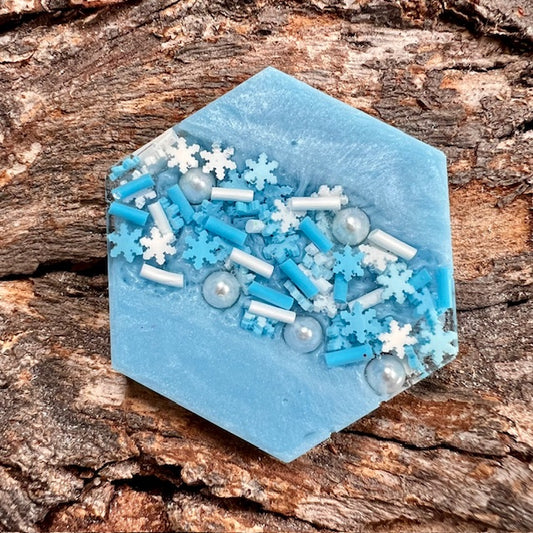 Hexagon tag large