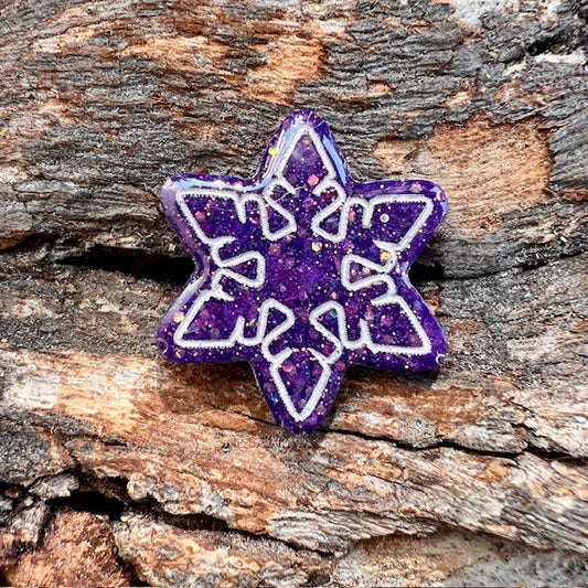 Snowflake tag small