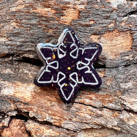 Snowflake tag small