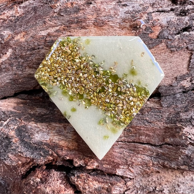 Gemstone tag - diamond large