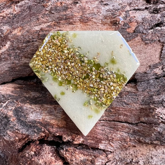Gemstone tag - diamond large