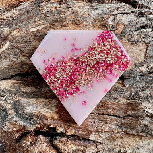 Gemstone tag - diamond large