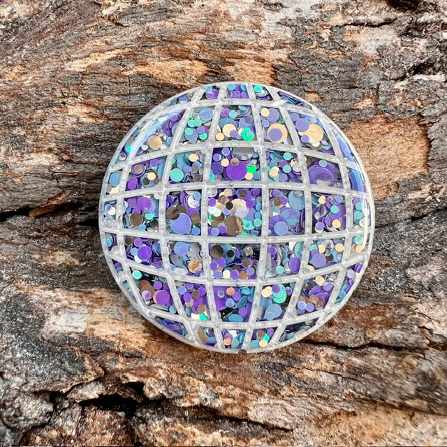 Disco ball tag