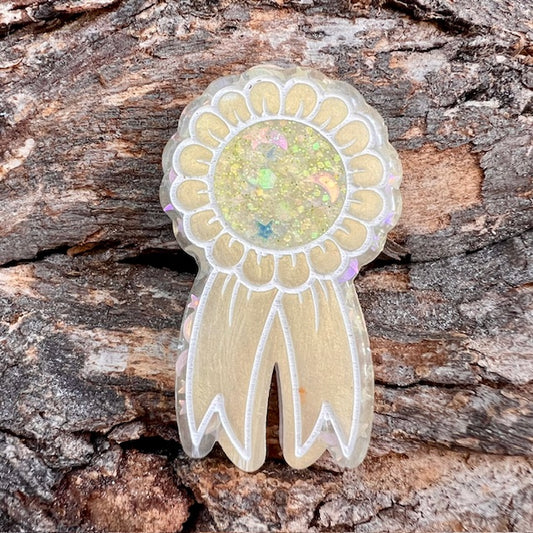 Award ribbon tag
