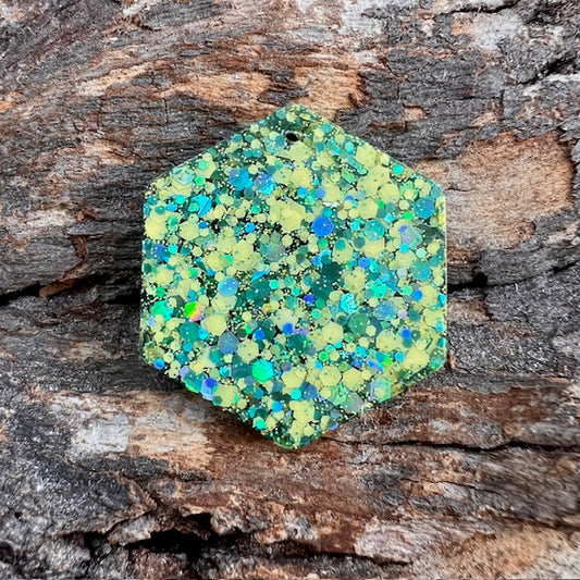 Hexagon tag small