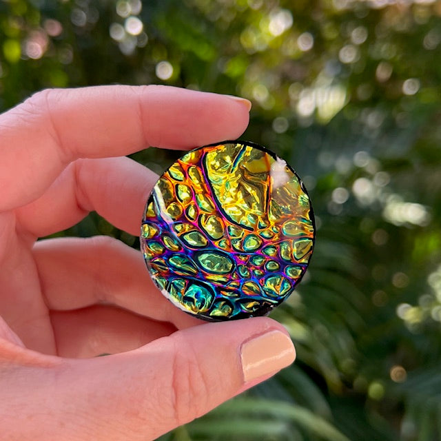 Opal tag - circle large