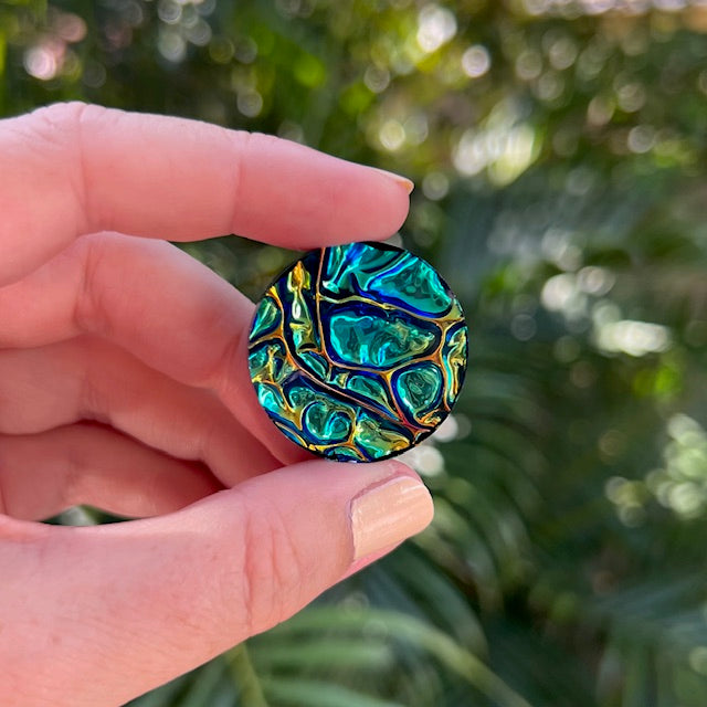 Opal tag - circle small