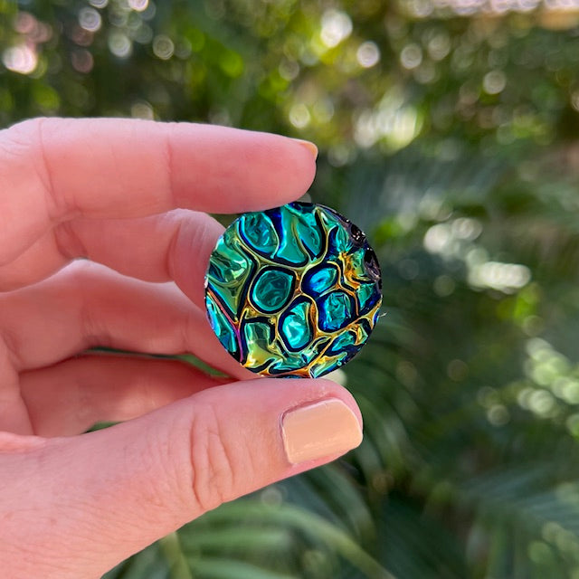 Opal tag - circle small