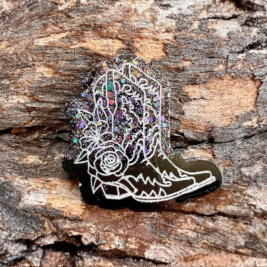 Cowboy boots tag small