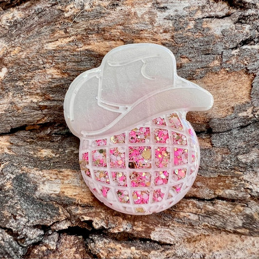 Disco cowgirl tag