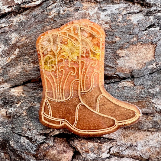 Cowboy boots tag large