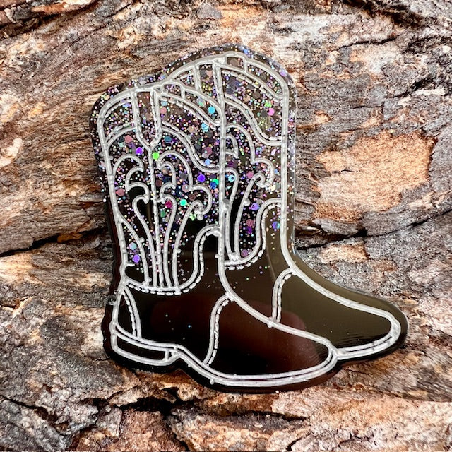 Cowboy boots tag large