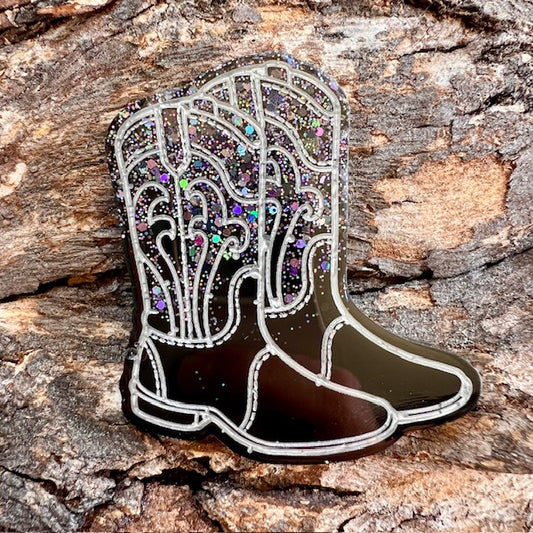 Cowboy boots tag large
