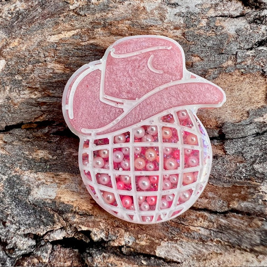 Disco cowgirl tag