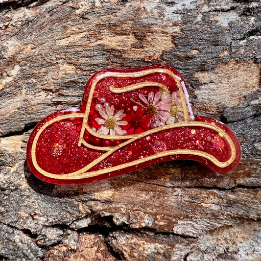 Cowboy hat tag