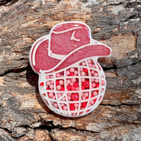 Disco cowgirl tag