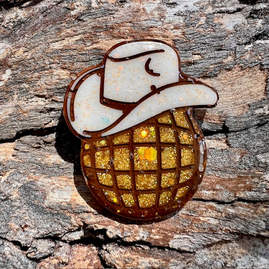 Disco cowgirl tag