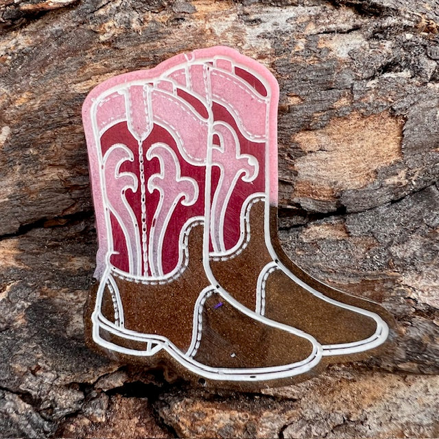 Cowboy boots tag large
